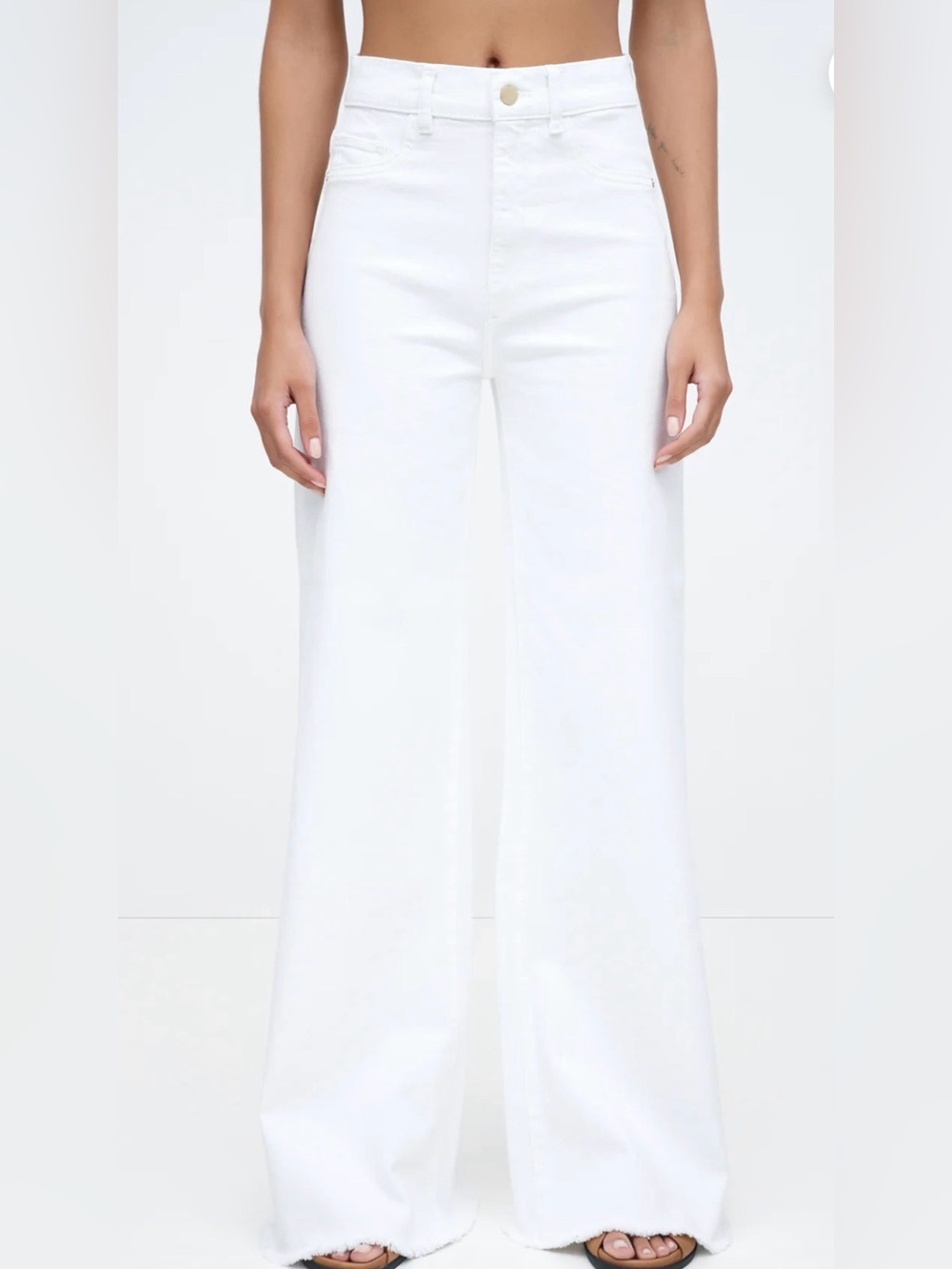 Marcella White McCarren Jeans -white/off white